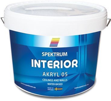 СПЕКТРУМ Interior 07 акриловая краска для стен 10л