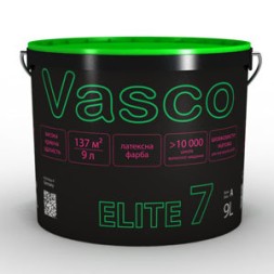 Vasco ELITE 7 латексна фарба для внутрішніх робіт 9л