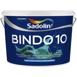 Sadolin Bindo 10 Prof матовая краска устойчивая к мытью 20л